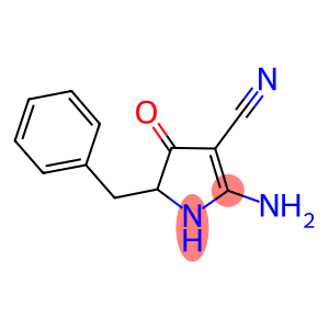 2-AMINO-5-BENZYL-4-OXO-4,5-DIHYDRO-1H-PYRROLE-3-CARBONITRILE