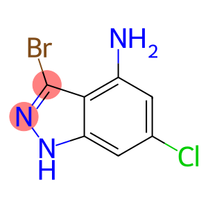 4-AMINO-3-BROMO-6-CHLOROINDAZOLE