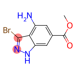 4-AMINO-3-BROMO-6-METHOXYCARBONYLINDAZOLE