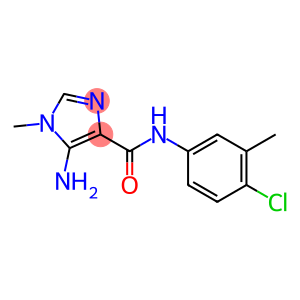 5-AMINO-N-(4-CHLORO-3-METHYLPHENYL)-1-METHYL-1H-IMIDAZOLE-4-CARBOXAMIDE