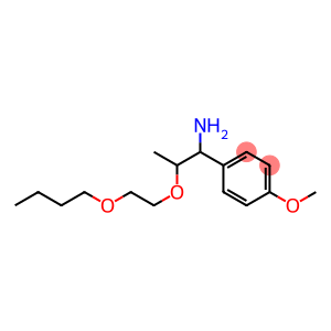 1-[1-amino-2-(2-butoxyethoxy)propyl]-4-methoxybenzene