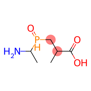 3-((1-aminoethyl)phosphinyl)-2-methylpropionic acid