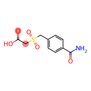 {[4-(aminocarbonyl)benzyl]sulfonyl}acetic acid