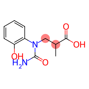 3-[(aminocarbonyl)-2-hydroxyanilino]-2-methylpropanoic acid