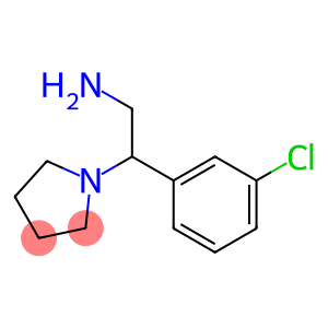 1-[2-Amino-1-(3-chloro-phenyl)-ethyl]-pyrrolidine-