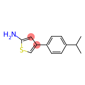 2-Amino-4-(4-isopropyl-phenyl)-thiophene-