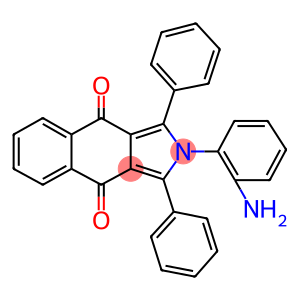 2-(2-AMINOPHENYL)-1,3-DIPHENYL-2H-BENZO[F]ISOINDOLE-4,9-DIONE