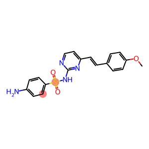 4-AMINO-N-{4-[(E)-2-(4-METHOXYPHENYL)VINYL]PYRIMIDIN-2-YL}BENZENESULFONAMIDE