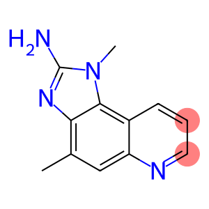 2-AMINO-1,4-DIMETHYLIMIDAZO[4,5-F]QUINOLINE