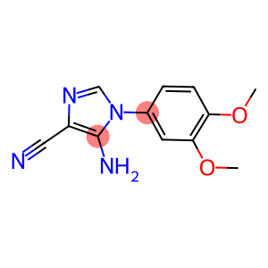 5-AMINO-1-(3,4-DIMETHOXYPHENYL)-1H-IMIDAZOLE-4-CARBONITRILE