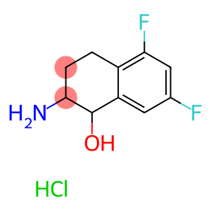 2-AMINO-5,7-DIFLUORO-1,2,3,4-TETRAHYDRO-NAPHTHALEN-1-OL HYDROCHLORIDE