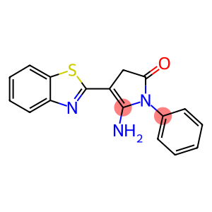 5-AMINO-4-BENZOTHIAZOL-2-YL-1-PHENYL-1,3-DIHYDRO-PYRROL-2-ONE