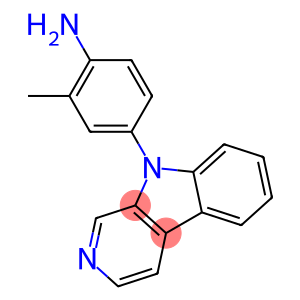 9-(4'-AMINO-3'-METHYLPHENYL)-9H-PYRIDO[3,4-B]INDOLE