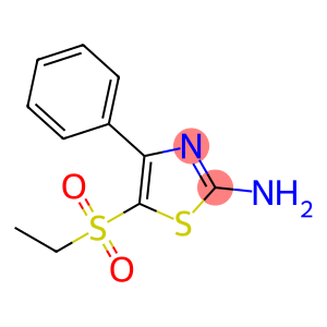 2-Amino-5-(ethylsulphonyl)-4-phenyl-1,3-thiazole