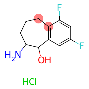 6-AMINO-1,3-DIFLUORO-6,7,8,9-TETRAHYDRO-5H-BENZOCYCLOHEPTEN-5-OL HYDROCHLORIDE