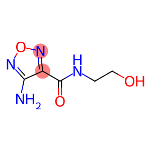 4-Amino-N-(2-hydroxyethyl)-1,2,5-oxadiazole-3-carboxamide