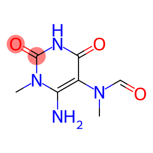 6-AMINO-5-(N-FORMYLMETHYLAMINO)-1-METHYLURACIL