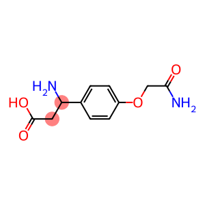 3-Amino-3-[4-(2-amino-2-oxoethoxy)phenyl]propanoic acid