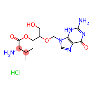 [2-[(2-amino-6-oxo-3H-purin-9-yl)methoxy]-3-hydroxy-propyl] (2S)-2-amino-3-methyl-butanoate hydrochloride