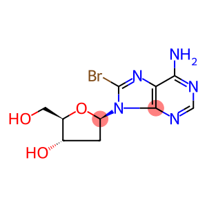 5-(6-AMINO-8-BROMO-9H-PURIN-9-YL)-2-(HYDROXYMETHYL)TETRAHYDROFURAN-3-OL