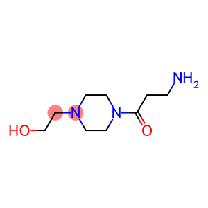 2-[4-(3-aminopropanoyl)piperazin-1-yl]ethanol