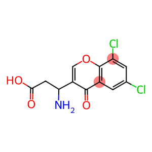 3-AMINO-3-(6,8-DICHLORO-4-OXO-4H-CHROMEN-3-YL)-PROPIONIC ACID