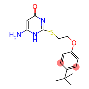 6-AMINO-2-([2-(4-TERT-BUTYLPHENOXY)ETHYL]THIO)PYRIMIDIN-4(1H)-ONE