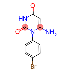 6-AMINO-1-(4-BROMOPHENYL)PYRIMIDINE-2,4(1H,3H)-DIONE