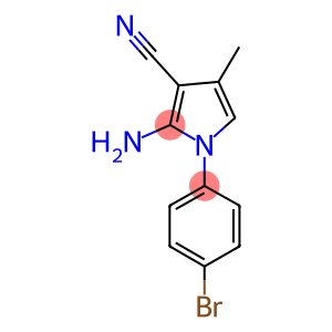 2-AMINO-1-(4-BROMO-PHENYL)-4-METHYL-1H-PYRROLE-3-CARBONITRILE