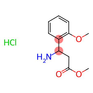 3-AMINO-3-(2-METHOXY-PHENYL)-PROPIONIC ACID METHYL ESTER HYDROCHLORIDE