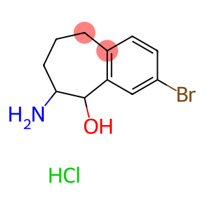 6-AMINO-3-BROMO-6,7,8,9-TETRAHYDRO-5H-BENZOCYCLOHEPTEN-5-OL HYDROCHLORIDE