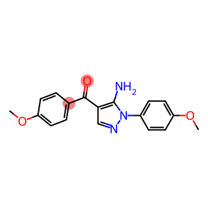 (5-AMINO-1-(4-METHOXYPHENYL)-1H-PYRAZOL-4-YL)(4-METHOXYPHENYL)METHANONE