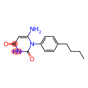 6-AMINO-1-(4-BUTYLPHENYL)PYRIMIDINE-2,4(1H,3H)-DIONE