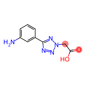 [5-(3-AMINOPHENYL)-2H-TETRAZOL-2-YL]ACETIC ACID