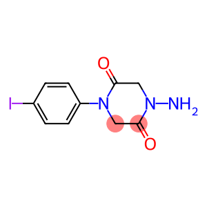 1-AMINO-4-(4-IODOPHENYL)PIPERAZINE-2,5-DIONE, TECH