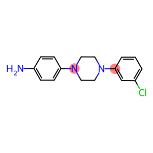 1-(4-AMINOPHENYL)-4-(3-CHLOROPHENYL)PIPERAZINE