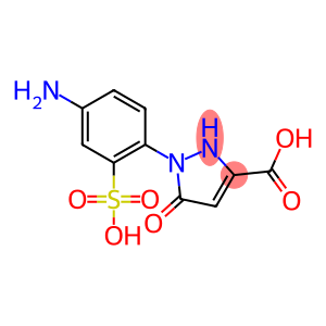 1-(4-AMINO-2-SULFOPHENYL)-3-CARBOXY-5-PYRAZOLON