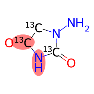 1-AMINO-IMIDAZOLIDIN-2,4-DIONE-[2,4,5-13C3]