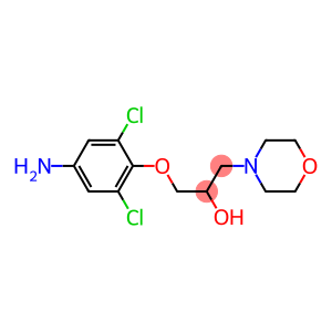 1-(4-AMINO-2,6-DICHLOROPHENOXY)-3-MORPHOLINOPROPAN-2-OL