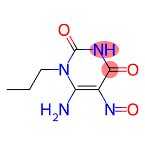 6-AMINO-5-NITROSO-1-PROPYL-1H-PYRIMIDINE-2,4-DIONE