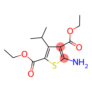 5-AMINO-3-ISOPROPYL-THIOPHENE-2,4-DICARBOXYLIC ACID DIETHYL ESTER