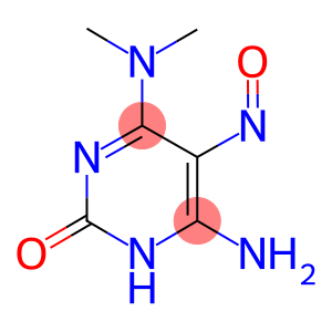 4-AMINO-6-(DIMETHYLAMINO)-5-NITROSOPYRIMIDIN-2(3H)-ONE