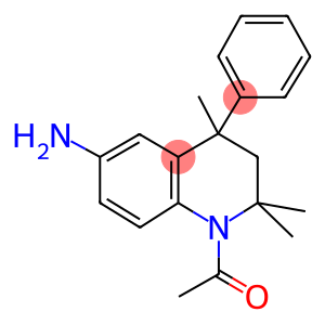 1-(6-AMINO-2,2,4-TRIMETHYL-4-PHENYL-3,4-DIHYDRO-2H-QUINOLIN-1-YL)-ETHANONE