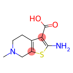 2-AMINO-6-METHYL-4,5,6,7-TETRAHYDRO-THIENO[2,3-C]PYRIDINE-3-CARBOXYLIC ACID