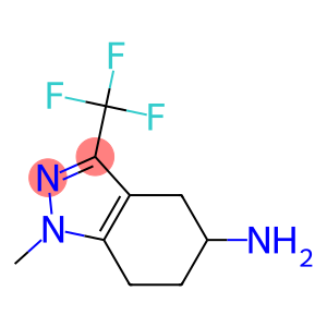 5-AMINO-4,5,6,7-TETRAHYDRO-1-METHYL-3-TRIFLUOROMETHYL-1H-INDAZOLE