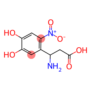 3-AMINO-3-(4,5-DIHYDROXY-2-NITRO-PHENYL)-PROPIONIC ACID