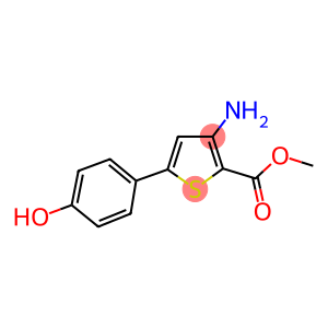 3-AMINO-5-(4-HYDROXYPHENYL)THIOPHENE-2-CARBOXYLIC ACID METHYL ESTER