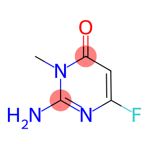 2-AMINO-3-METHYL-6-FLUOROPYRIMIDIN-4-ONE