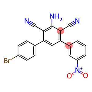 5'-AMINO-4''-BROMO-3-NITRO-[1,1':3',1'']TERPHENYL-4',6'-DICARBONITRILE
