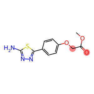 [4-(5-AMINO-[1,3,4]THIADIAZOL-2-YL)-PHENOXY]-ACETIC ACID METHYL ESTER